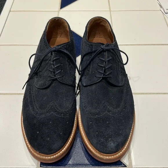 J. Crew | Shoes | J Crew Mens Blue Kenton Long Wings | Poshmark
